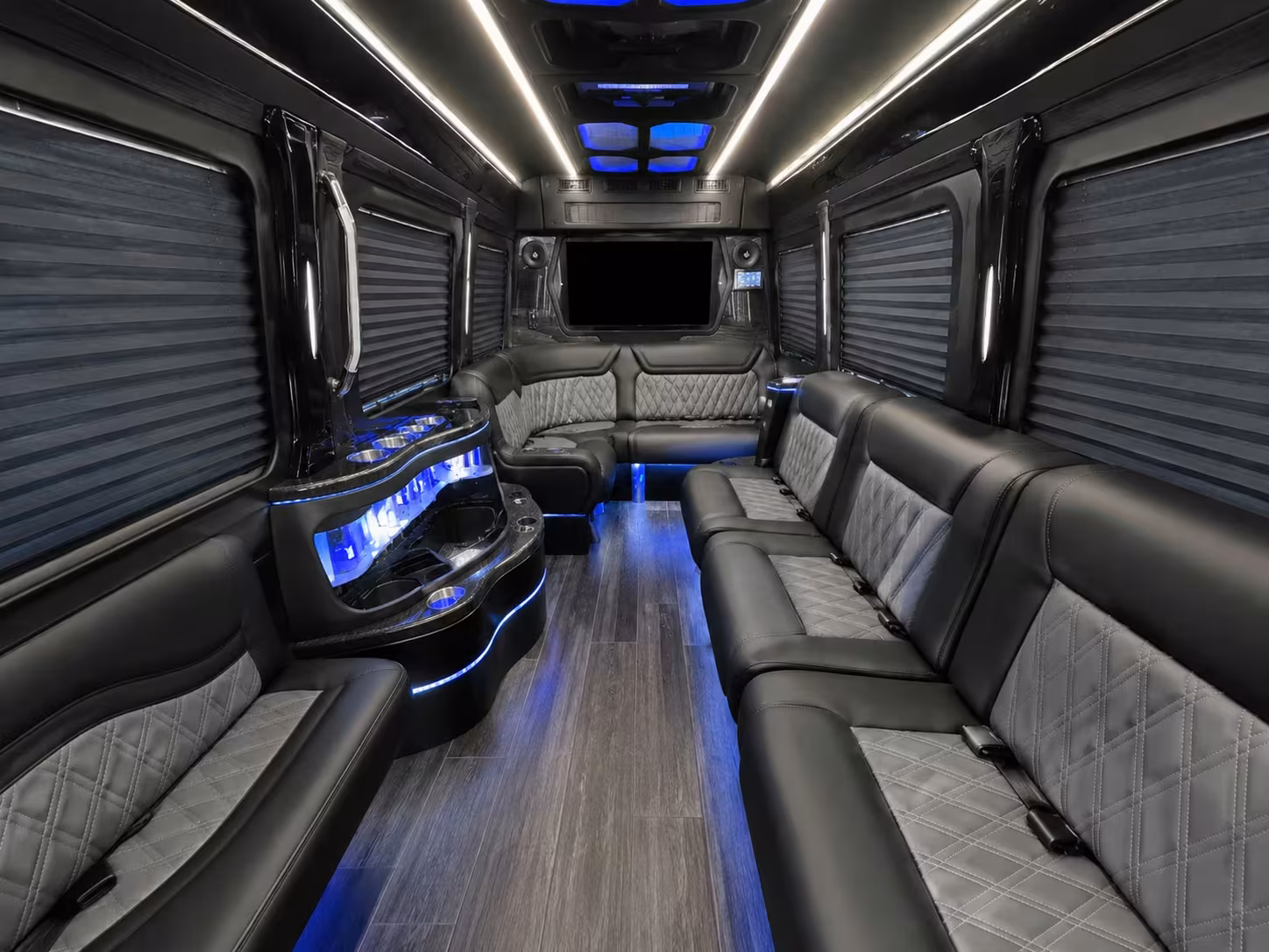 construction worksite bus rentals in san bruno