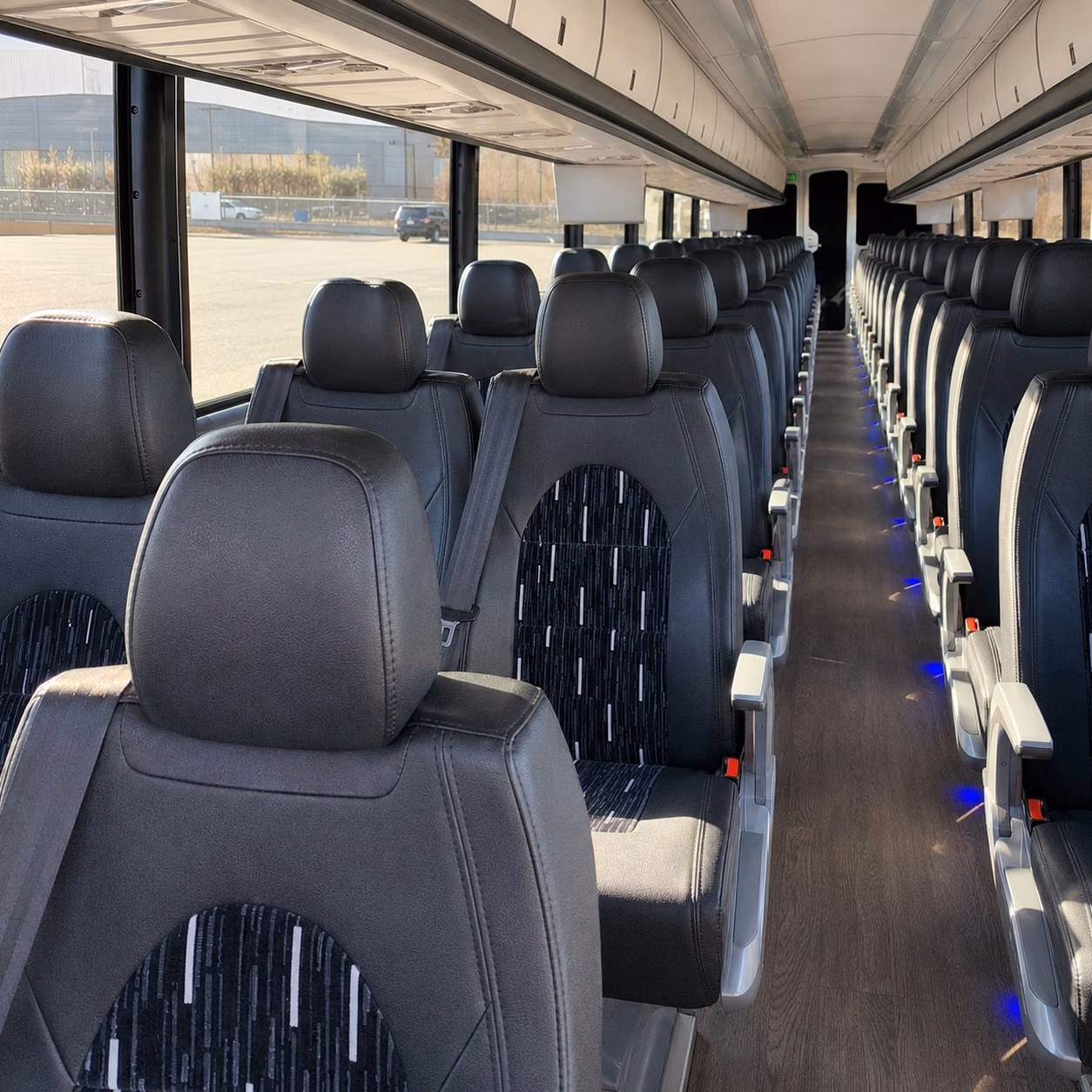 how the day of the week changes charter bus costs in san bruno california