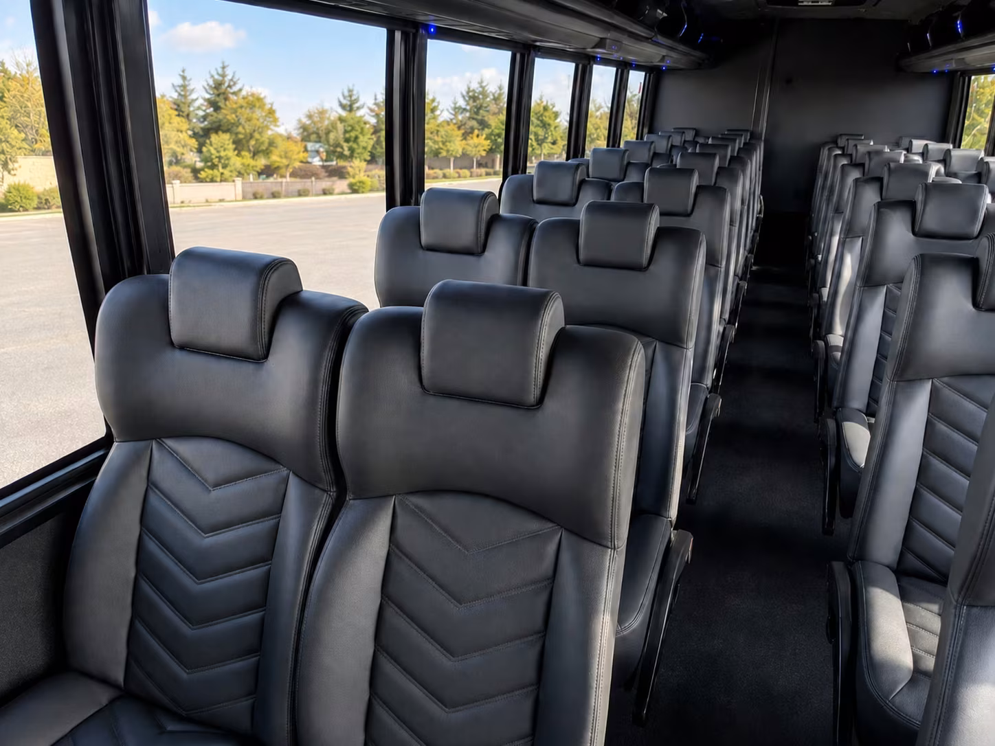 minibus and party bus sizes for san bruno prom groups