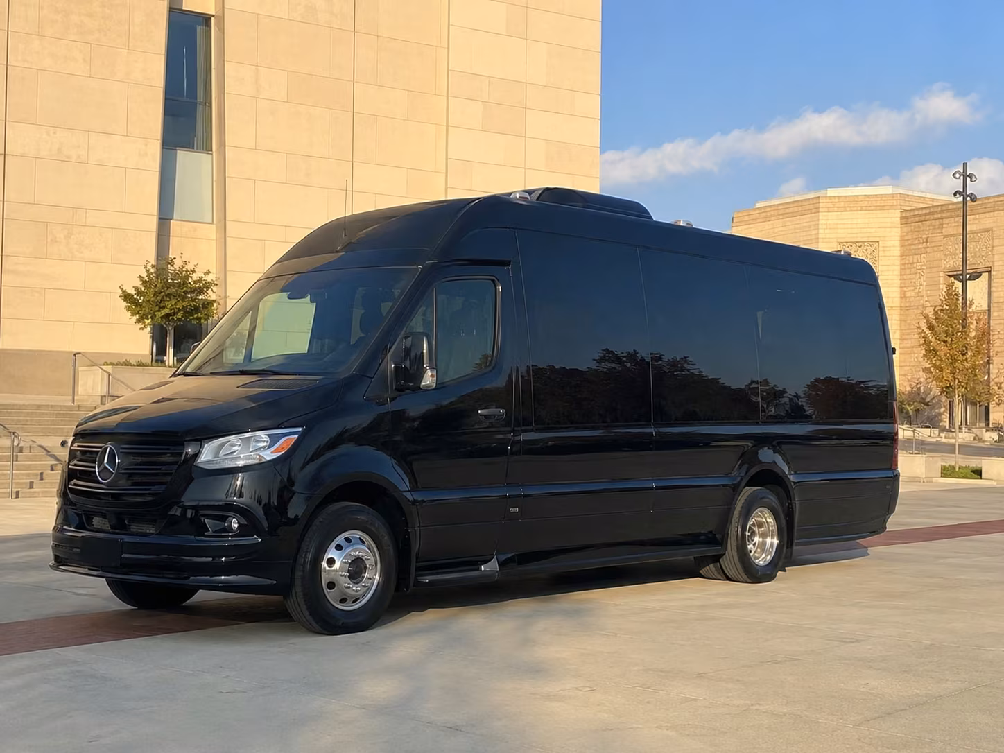 sprinter van with driver